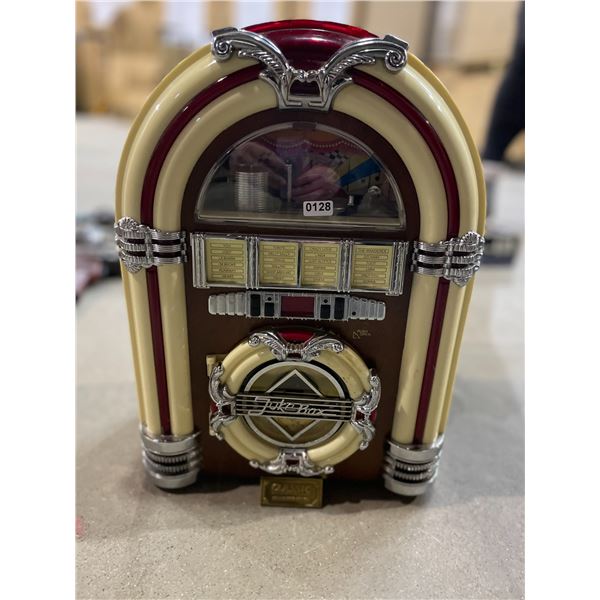 Lot of 1 Classic Juke Box Radio/CD Player - Used - Powers On Works