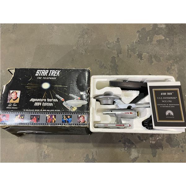 Lot of 1 Star Trek U.S.S. Enterprise NCC-1701 Home Telephone - Used