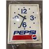 Image 1 : Lot of 1 Collectible Pepsi Wall Clock - Used