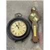 Image 1 : Lot of 2 Decorative Clocks - Used