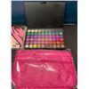 Image 2 : Lot of 1 Slam Beauty 120-Colour Eyeshadow Palette w/ Cosmetic Bag