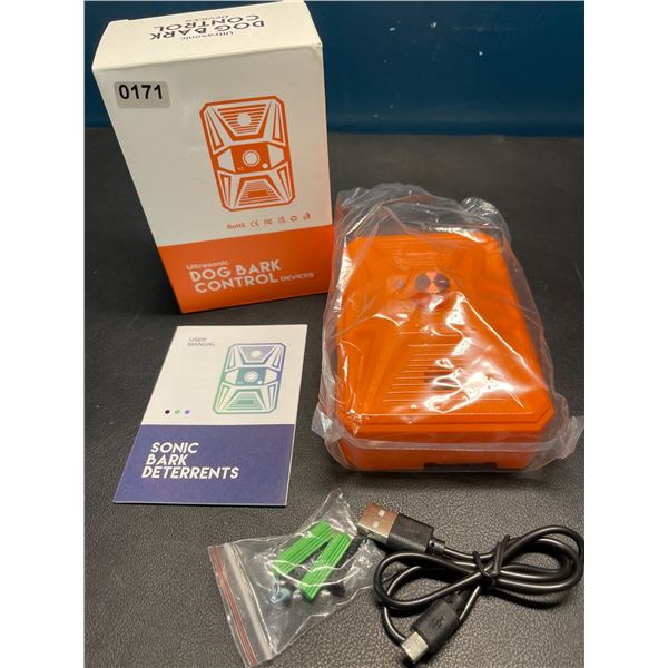 Lot of 1 Ultrasonic Dog Bark Control Device - Deters Barking