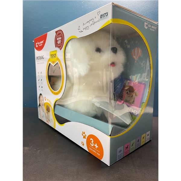 Lot of 1 Cu-Mate PetDog Suimulation Interactive Toy - Realistic Puppy (Walks/Barks/Wags Tail) - NEW!