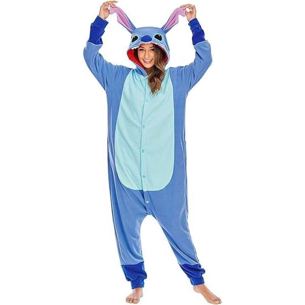 Lot of 1 Lilo & Stich Adult Onesie - Size Medium - Brand New!