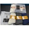 Image 1 : Lot of 2 Packs of Yoicy Men's Heavy Thick Wool Socks - 3 Pairs Per Pack/6 Total