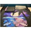 Image 2 : Lot of 1 Lilo & Stitch Duvet Cover Set - Twin Size - Includes 1x Duvet Cover & 2x Pillowcases