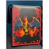 Image 2 : Lot of 2 Leather Pokemon Premium Card Binders - Charizard Design - Holds 400 Cards Each