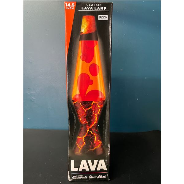 Lot of 1 Schylling Classic Lava Lamp - 14.5inch Size - Brand New!