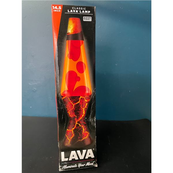 Lot of 1 Schylling Classic Lava Lamp - 14.5inch Size - Brand New!