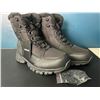 Image 3 : Lot of 1 Pair of Shulook Men's Winter Snow Boots - Size 9 - Waterproof, Non-Slip, & Fur Lined