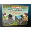 Image 2 : Lot of 1 Lil-Gen Prehistoric Playbox Toy Set - Includes 12 Dinosaur Figures, Sound Book & Playmat!