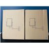 Image 1 : Lot of 2 Bathroom Wall Folding/Pull-Out Mirrors with 3X Magnification - Brand New!