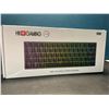 Image 1 : Lot of 1 HK Gaming GK61 Illuminated Optical Gaming Keyboard - Brand New!