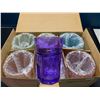 Image 1 : Lot of 1 Box of Coloured Highball Glasses - 6PCS/Glasses Included