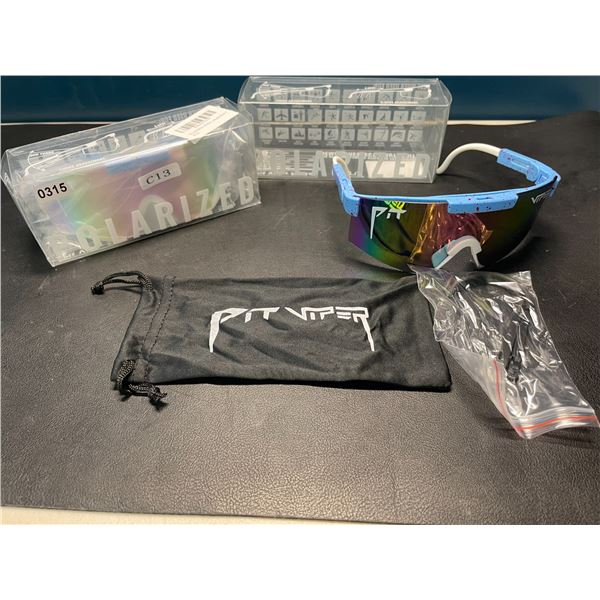 Lot of 2 Pit Viper Polarized Sunglasses