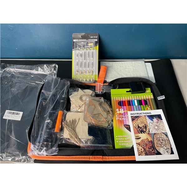 Lot of 2 Wood Burning Kits/Soldering Iron Tool Kits - Brand New!