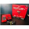 Image 1 : Lot of 1 Milwaukee M18 1/2" High Torque Impact Wrench with Charger - BRAND NEW!!