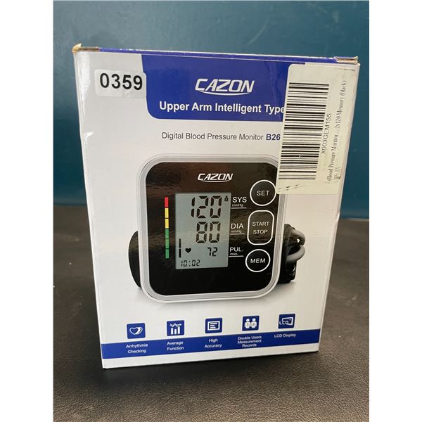 Lot of 1 Cazon Electronic Automatic Blood Pressure Monitor - Brand New!