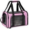 Image 1 : Lot of 1 Henkelion Pet Carrier - Pink - Brand New! For Cats/Small Dogs Up To 15lbs