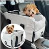 Image 1 : Lot of 1 Console Dog Car Seat for Small Dogs - Dog Booster Car Seat/Carrying Bag - Brand New!