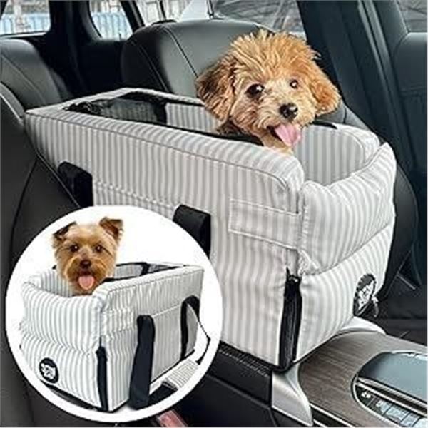 Lot of 1 Console Dog Car Seat for Small Dogs - Dog Booster Car Seat/Carrying Bag - Brand New!