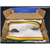 Image 1 : Lot of 1 Pair of Keds Kickstart White/Rainbow Sneakers - Brand New!