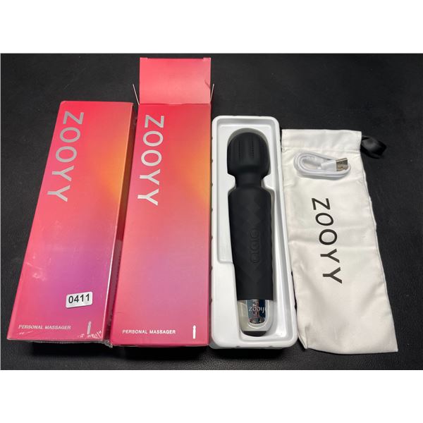 Lot of 2 Zooyy Rechargeable Personal Massagers/Adult Sex Toys for Women - Quiet & Waterpoof