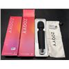 Image 1 : Lot of 2 Zooyy Rechargeable Personal Massagers/Adult Sex Toys for Women - Quiet & Waterpoof