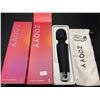 Image 1 : Lot of 2 Zooyy Rechargeable Personal Massagers/Adult Sex Toys for Women - Quiet & Waterpoof