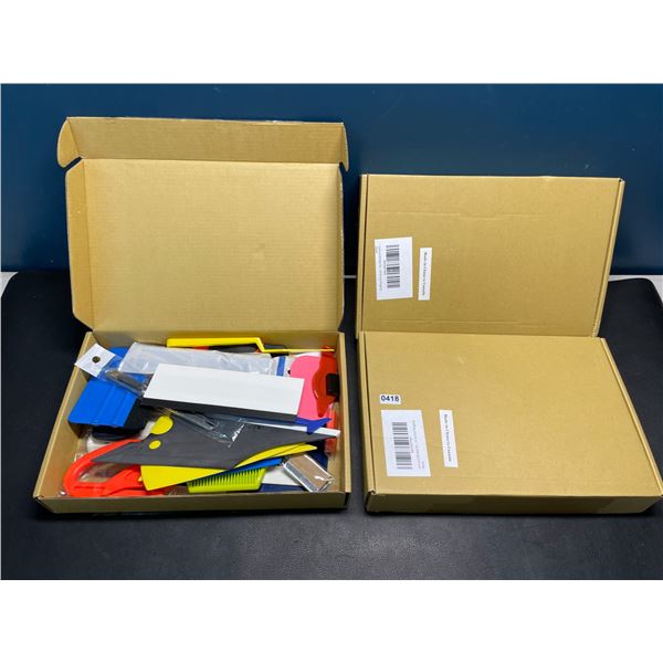 Lot of 3 Window Tint Applicator Tool Kits