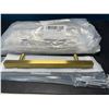 Image 2 : Lot of 1 Multi-Pack of Brushed Brass Drawer Pulls - 5Inch - 10PCS Included