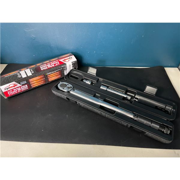 Lot of 1 Epauto 1/2" Drive Click Torque Wrench - Brand New!