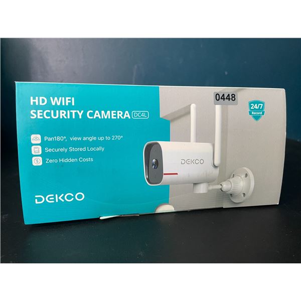 Lot of 1 Dekco HD WiFi Security Camera - Brand New!