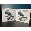 Image 1 : Lot of 2 LED Solar Lights w/ Motion Sensor Detection - New Sealed!