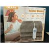 Image 1 : Lot of 1 Heated Fleece Blanket - 50 x 60inch - Brand New!