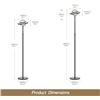 Image 2 : Lot of 1 Wampat Floor Lamp - Aether Series - Brand New!!