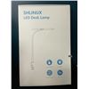Image 2 : Lot of 1 Shlinux LED Desk Lamp - Clamp Lamp w/ Flexible Gooseneck; 18inch Wide Size - Brand New!