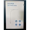 Image 3 : Lot of 1 Shlinux LED Desk Lamp - Clamp Lamp w/ Flexible Gooseneck; 18inch Wide Size - Brand New!