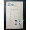 Image 4 : Lot of 1 Shlinux LED Desk Lamp - Clamp Lamp w/ Flexible Gooseneck; 18inch Wide Size - Brand New!