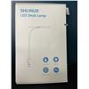 Image 3 : Lot of 1 Shlinux LED Desk Lamp - Clamp Lamp w/ Flexible Gooseneck; 18inch Wide Size - Brand New!
