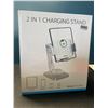 Image 1 : Lot of 1 2-in-1 Charigng Stand - Brand New Sealed