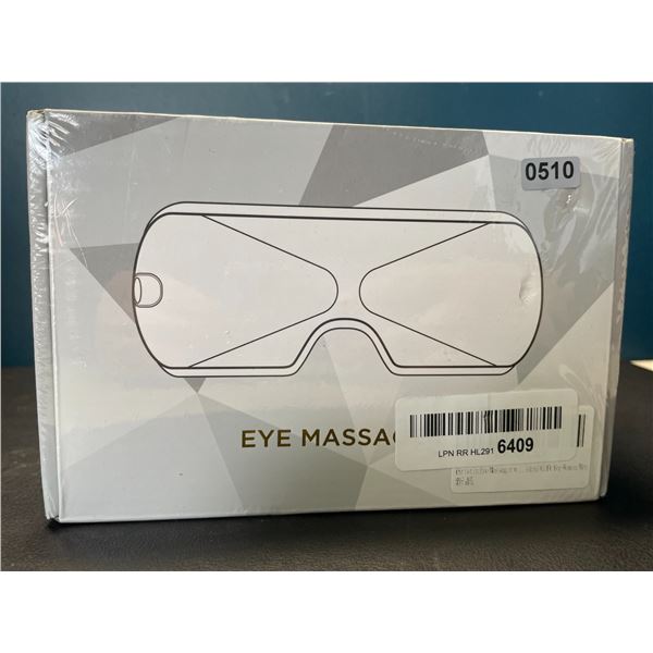Lot of 1 Heated Eye Massager Mask - Promotes Better Sleep & Relieves Eye Fatigue - Brand New Sealed!