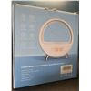 Image 2 : Lot of 1 Colorful Smart Ambience Lamp Blueooth Speaker with Alarm Clock - Brand New!
