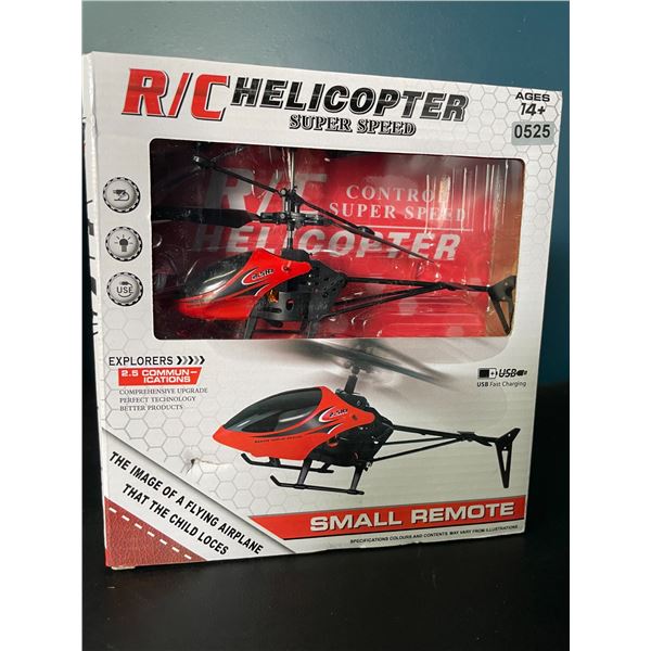 Lot of 1 R/C Helicopter Toy
