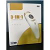Image 4 : Lot of 1 3-in-1 Hair Removal Device - IPL At-Home Laser Hair Device - Brand New!