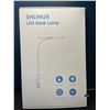 Image 2 : Lot of 1 Shlinux LED Desk Lamp - Clamp Lamp w/ Flexible Gooseneck; 18inch Wide Size - Brand New!