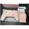 Image 2 : Lot of 1 Mytrix Wireless Controller for Nintendo Switch - Pink Cherry Blossom Design - Brand New!