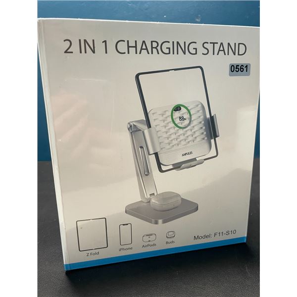 Lot of 1 2-in-1 Charging Stand - Brand New Sealed