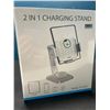 Image 1 : Lot of 1 2-in-1 Charging Stand - Brand New Sealed