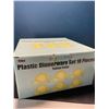 Image 1 : Lot of 1 Plastic Dinnerware Set - 18 Pieces - Yellow - Brand New!